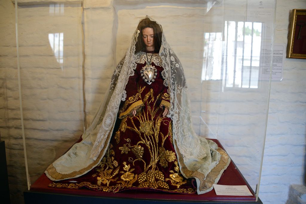 09 Virgen Sevilla 18C Basilica de Pilar Museo de los Claustros del Pilar Recoleta Buenos Aires